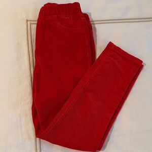Boden Vibrant Red Kids Corduroy Trousers